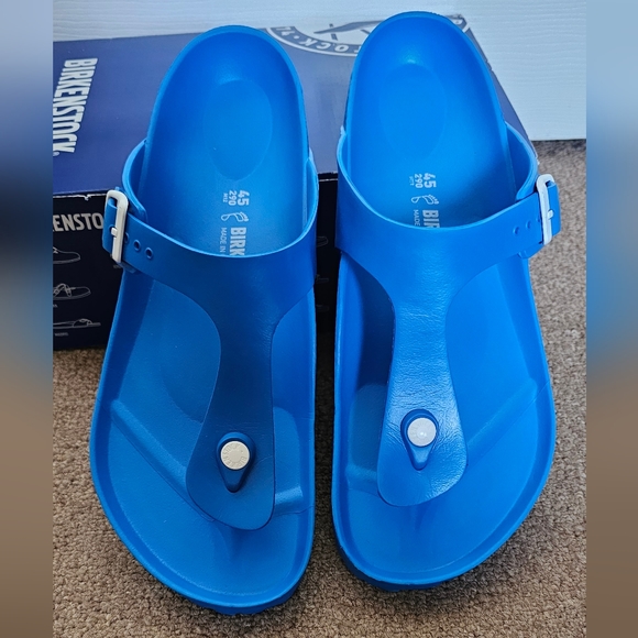 Birkenstock Gizeh EVA Scuba Blue Size 12 - Picture 2 of 5